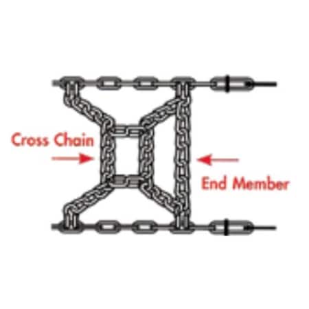 Peerless Chain 9/0X14 LINK DT END MEMBER, 0971418 0971418